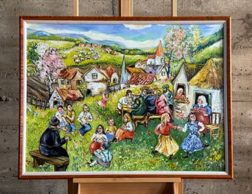 RENATE DOLLINGER, 'THE COUNTRY PICNIC'