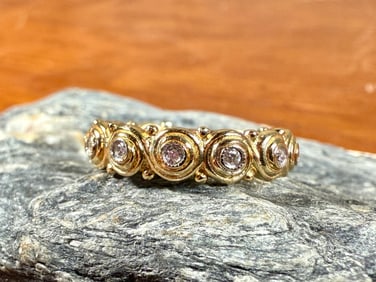 14K GOLD DIAMOND RING