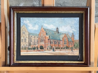 A. HESSELL TILTMAN, ORIGINAL WATERCOLOR