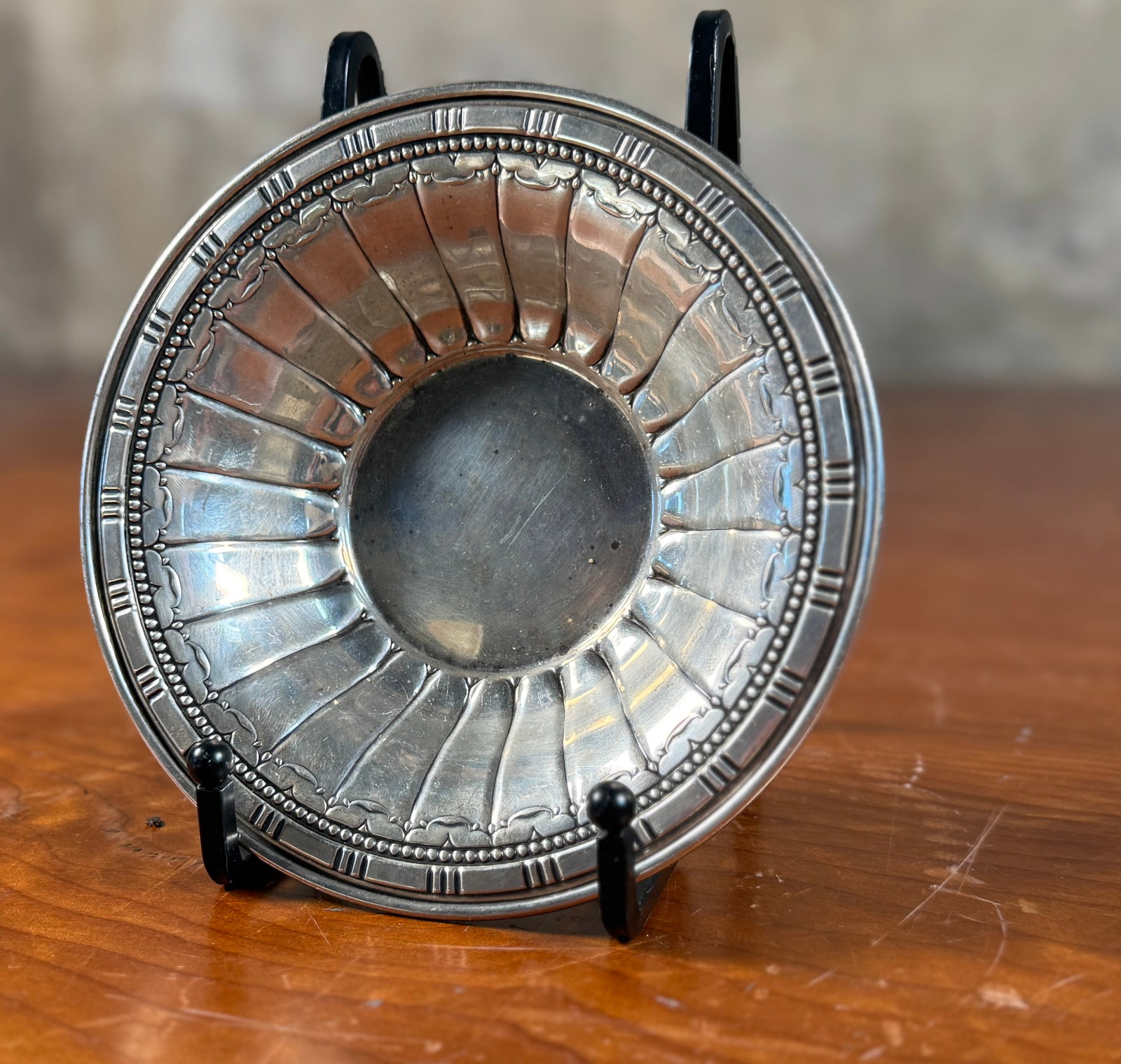 GORHAM STERLING SILVER BONBON BOWL: This lot features a Gorham sterling silver bonbon bowl with a total approx. weight of 99.21 grams and measures, 1'' H x 5.5'' W x 5.5'' D. 99.21 grams. Gorham Silver was founded in 1831 in Providence,