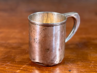 TIFFANY & CO., STERLING SILVER MUG