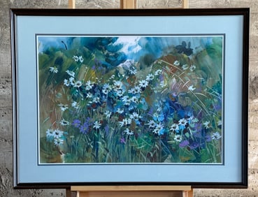 SATSUKO HAMILTON, ORIGINAL WATERCOLOR