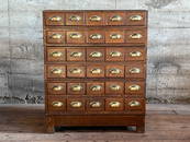 STACKING APOTHECARY CABINET, 30 DRAWERS