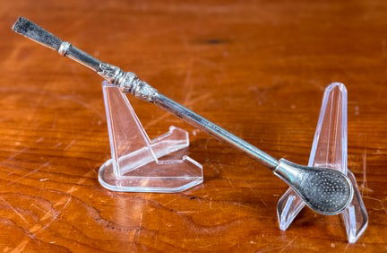 ALPACA SILVER BOMBILLA STRAW