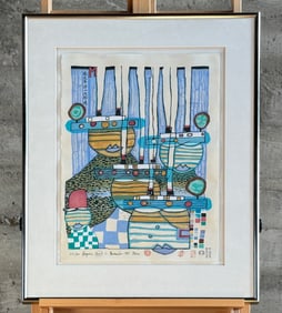 FRIEDENSREICH HUNDERTWASSER, 'PACIFIC STEAMER'