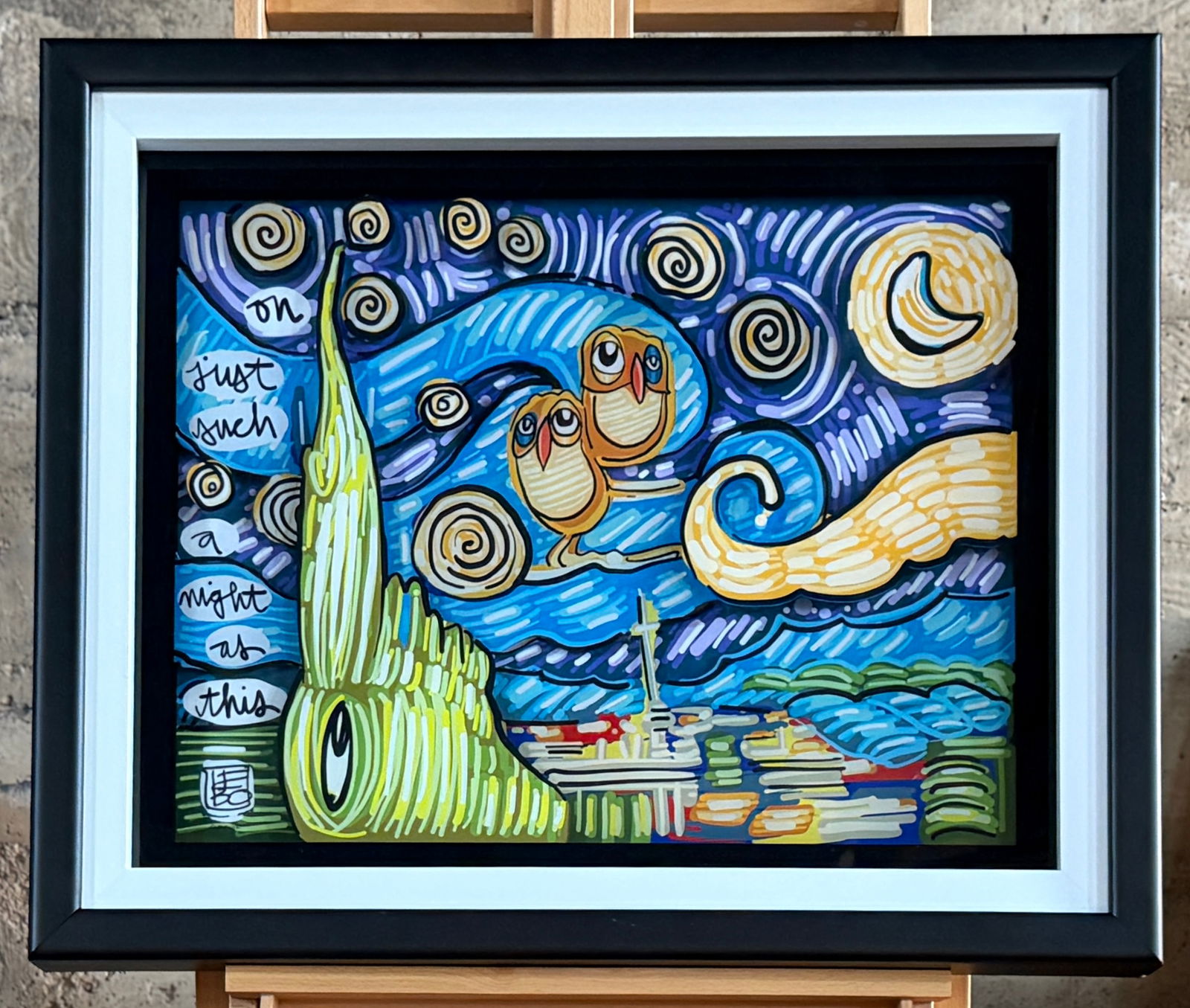 DAVID LE BATARD (LEBO), 'ON JUST SUCH A NIGHT AS THIS' (1 of 7)