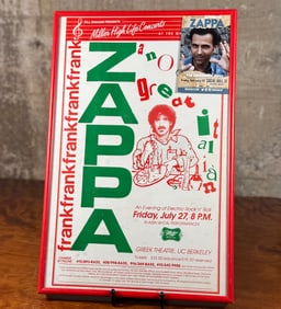 FRANK ZAPPA CONCERT POSTER