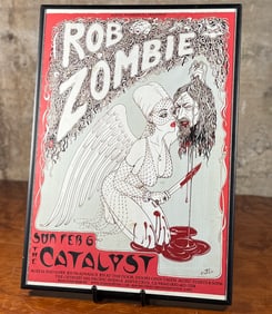 JOHN SEABURY FOR ROB ZOMBIE, CONCERT POSTER
