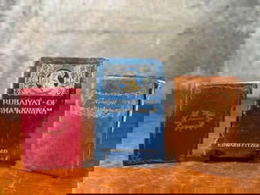 THE RUBAIYAT OF OMAR KHAYYAM, THREE EDITIONS