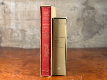 THE ILIAD OF HOMER & PLATO: COLLECTED DIALOGUES