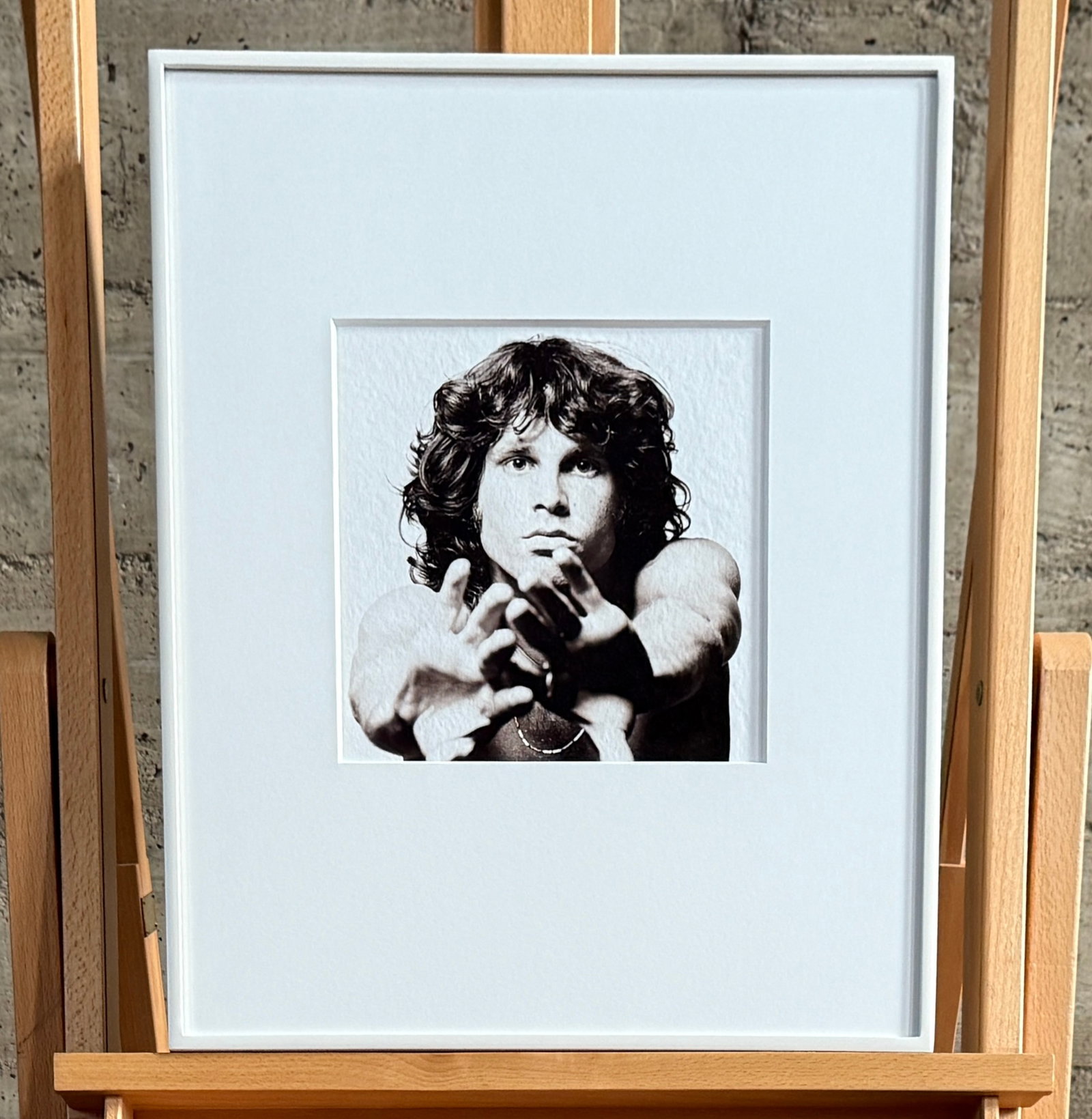 JOEL BRODSKY, 'MORRISON': “Morrison”, a pigment print taken by listed photographer, Joel Brodsky printed in 2006. Signed under matting, professionally framed, and measures in frame, 20.25” H x 16.25” W. Joe