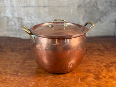 RUFFONI 8QT COPPER POT