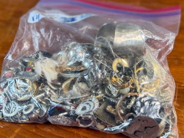 COSTUME JEWELRY, 2.5LBS