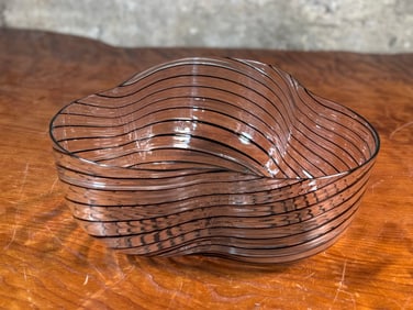 SALVIATI VENEZIA, CRYSTAL BOWL