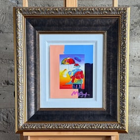 PETER MAX, 'UMBRELLA MAN'