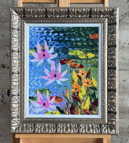 ALEXANDRE RENOIR, 'FLOWERING POND'