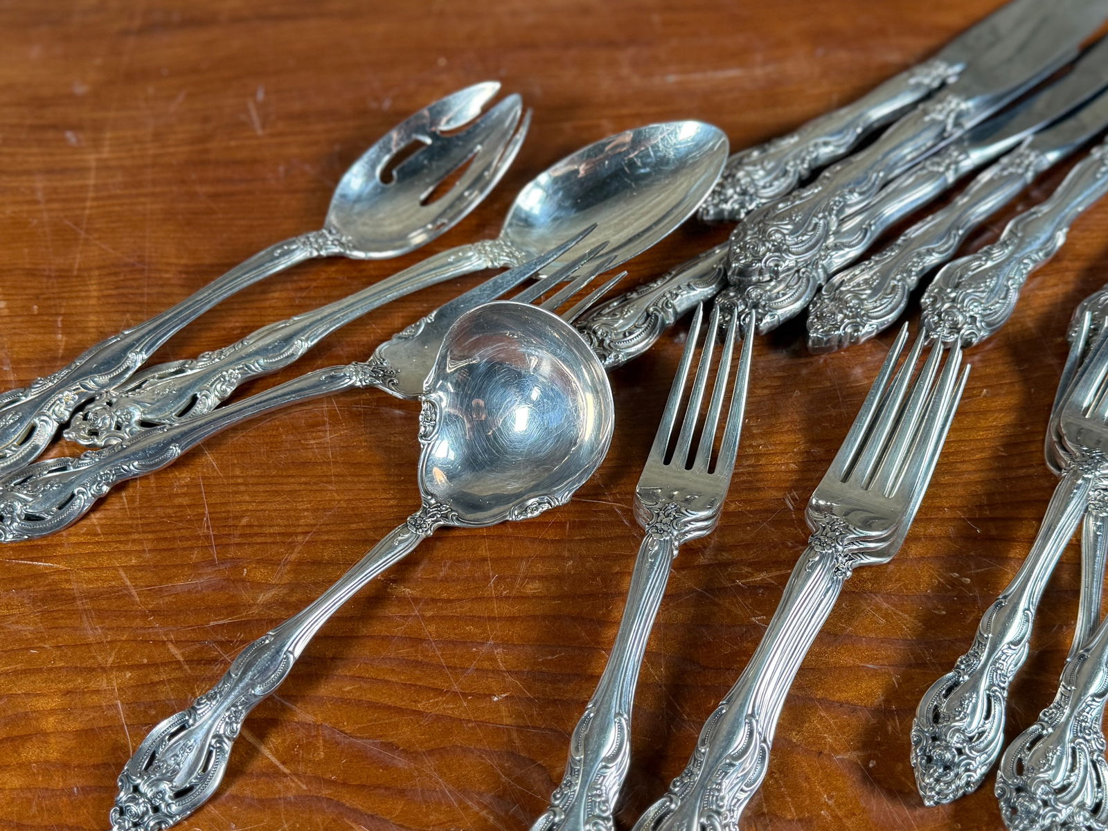 GORHAM, 'LA SCALA' STERLING SILVER FLATWARE - 2