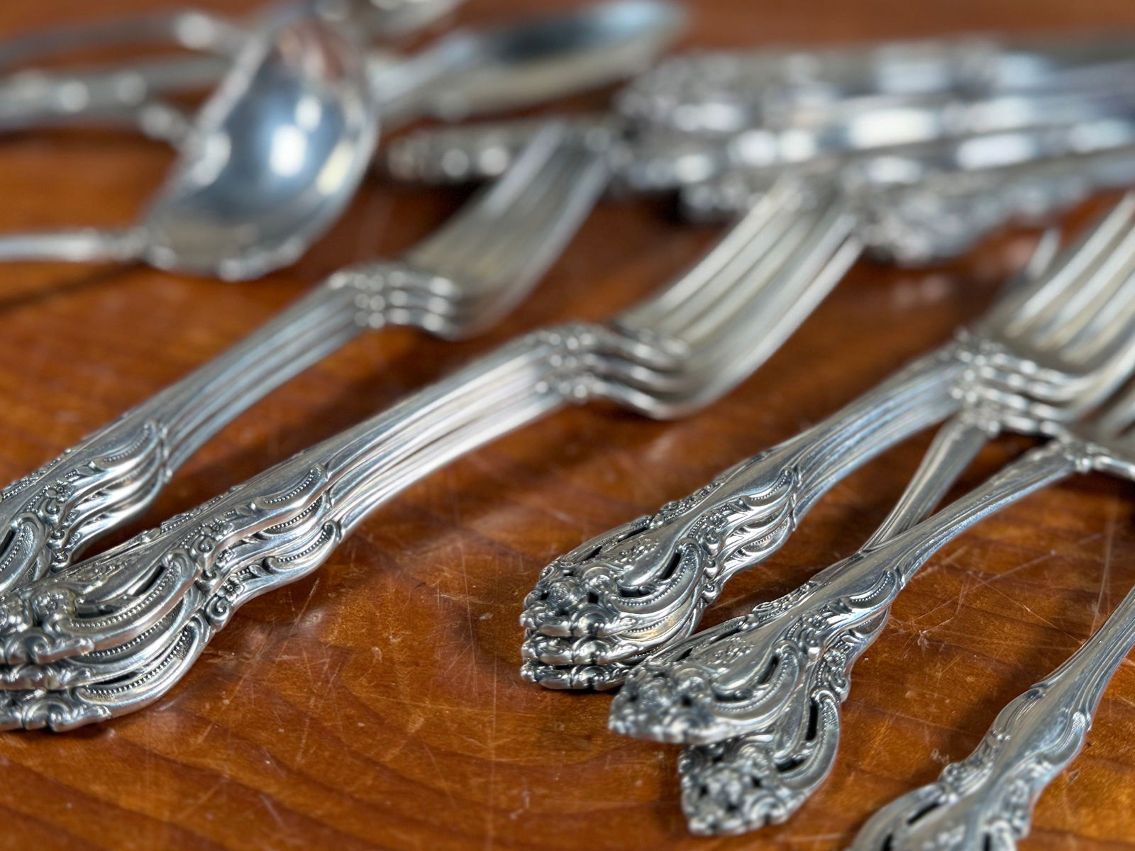 GORHAM, 'LA SCALA' STERLING SILVER FLATWARE - 6