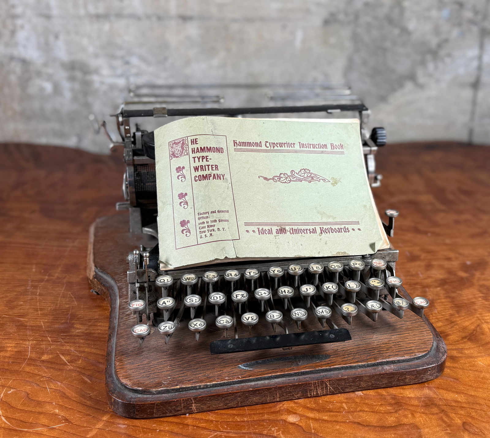 HAMMOND MULTIPLEX TYPEWRITER (1 of 14)