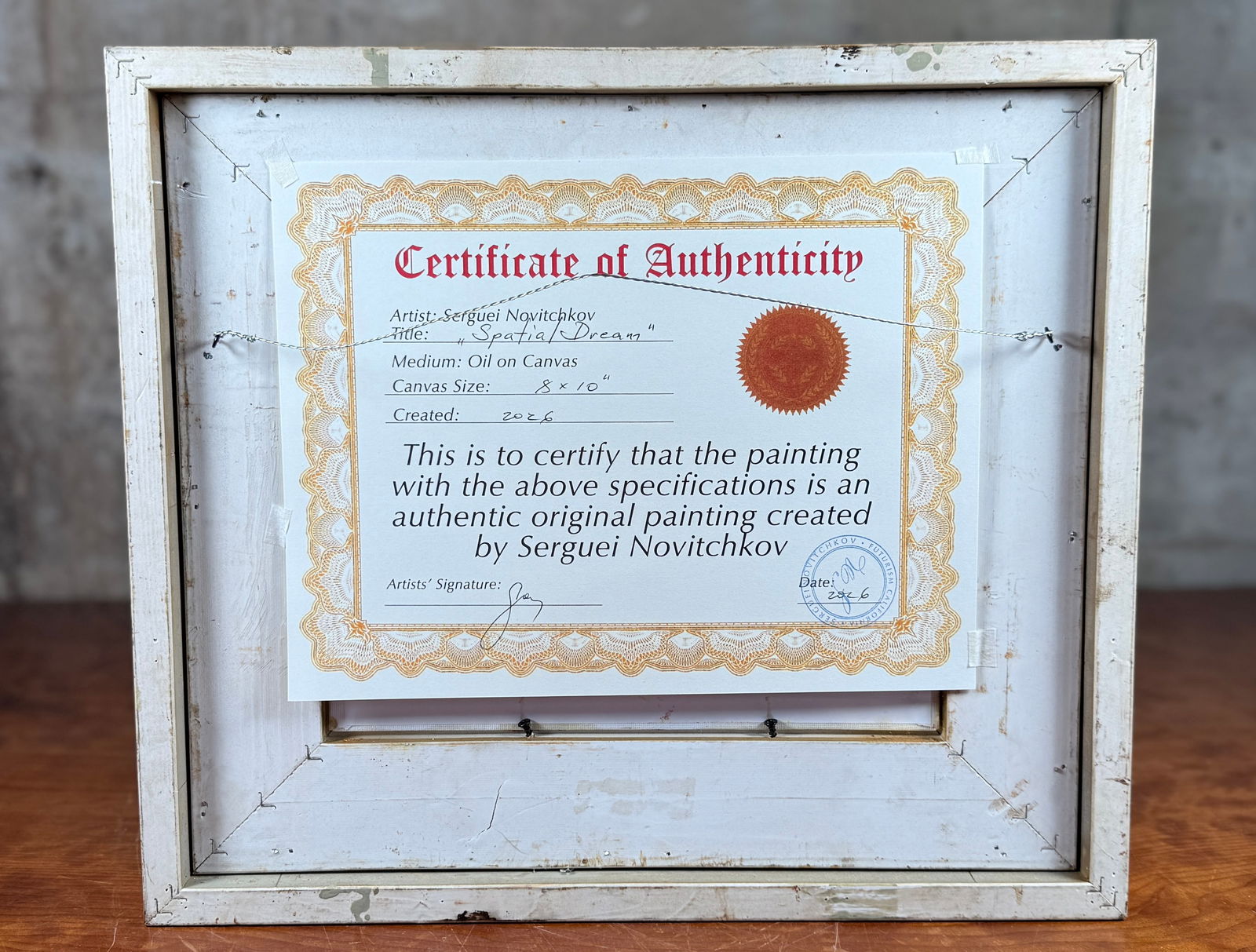 SERGUEI NOVITCHKOV, 'SPATIAL DREAM' - 5