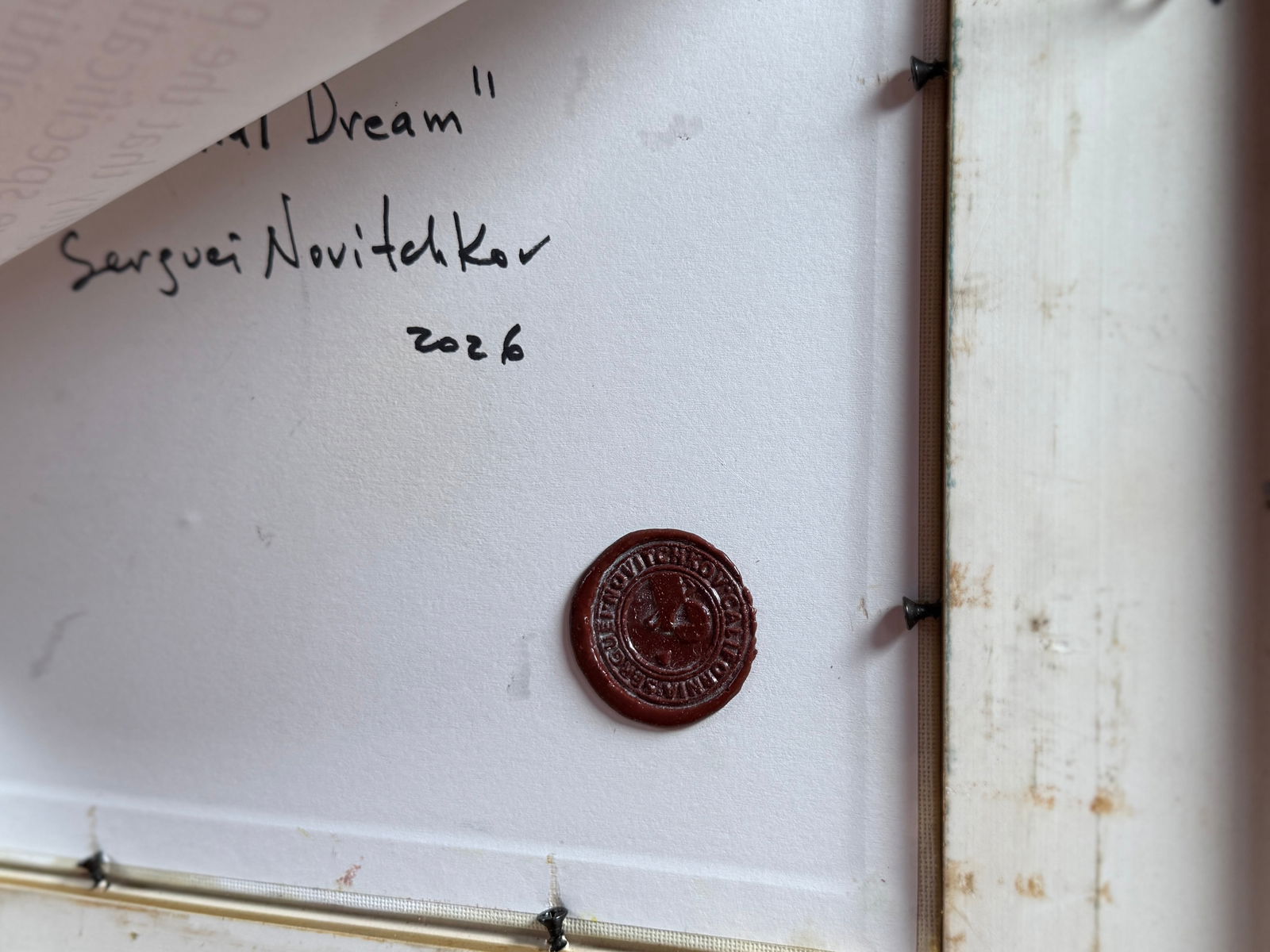 SERGUEI NOVITCHKOV, 'SPATIAL DREAM' - 6