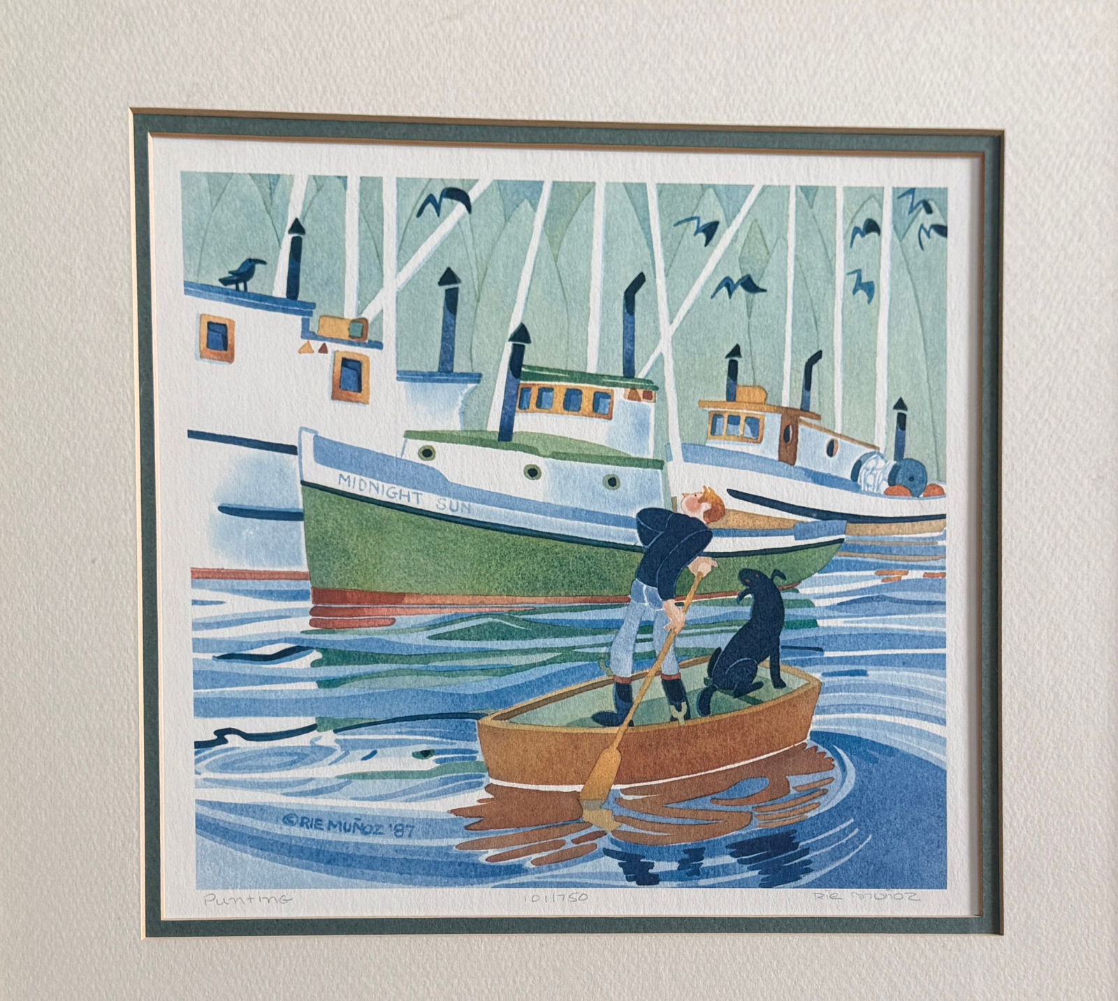 RIE MUNOZ, 'PUNTING' - 2