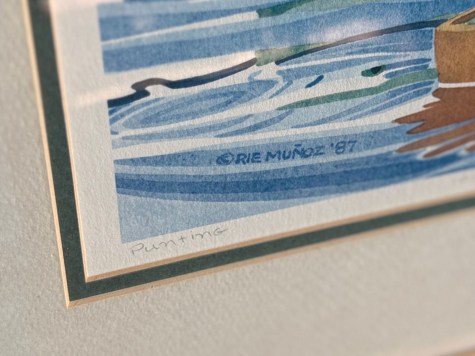 RIE MUNOZ, 'PUNTING' - 3