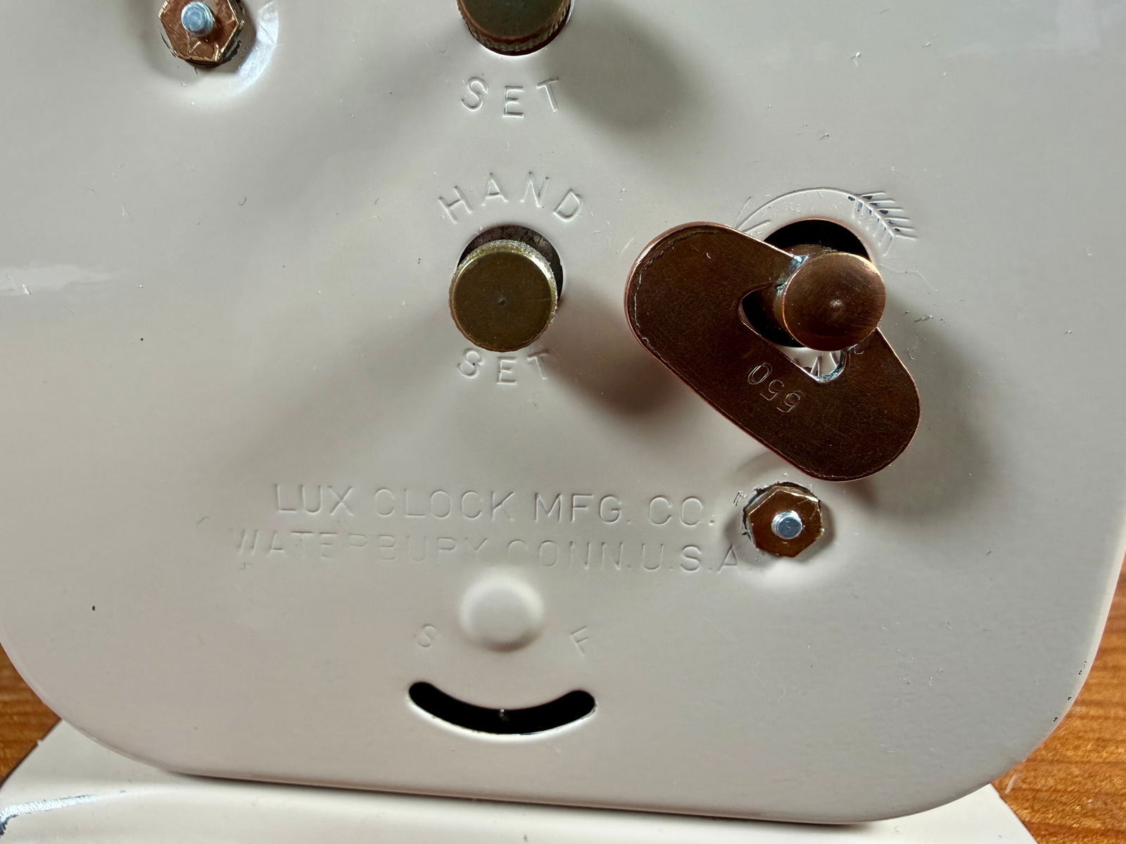 LUX CONQUEROR ALARM CLOCK - 7