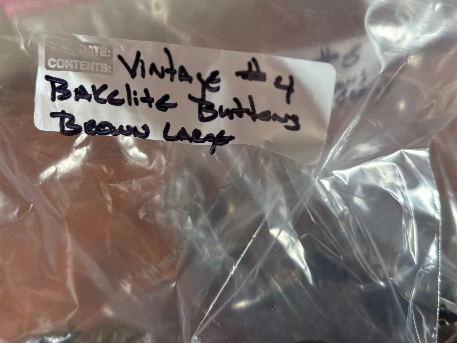 LARGE BAKELITE BUTTON COLLECTION - 10