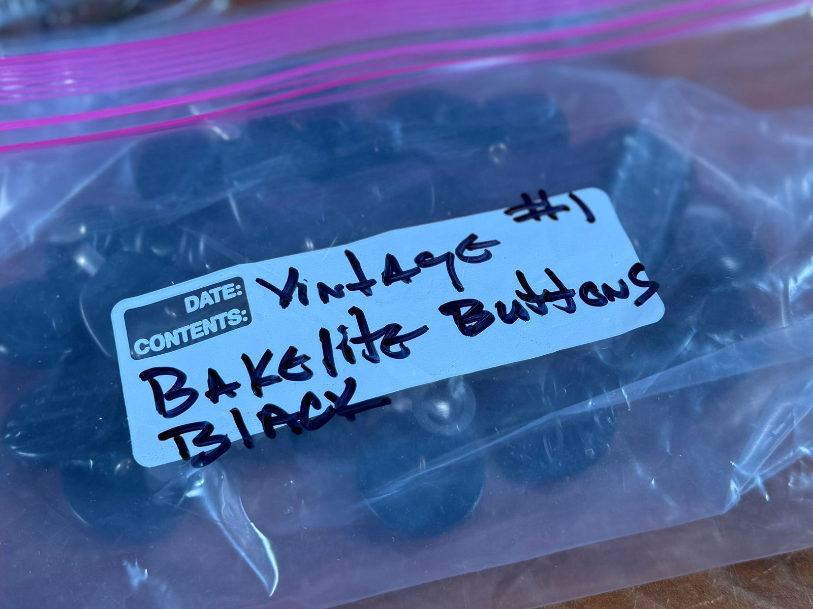 LARGE BAKELITE BUTTON COLLECTION - 11