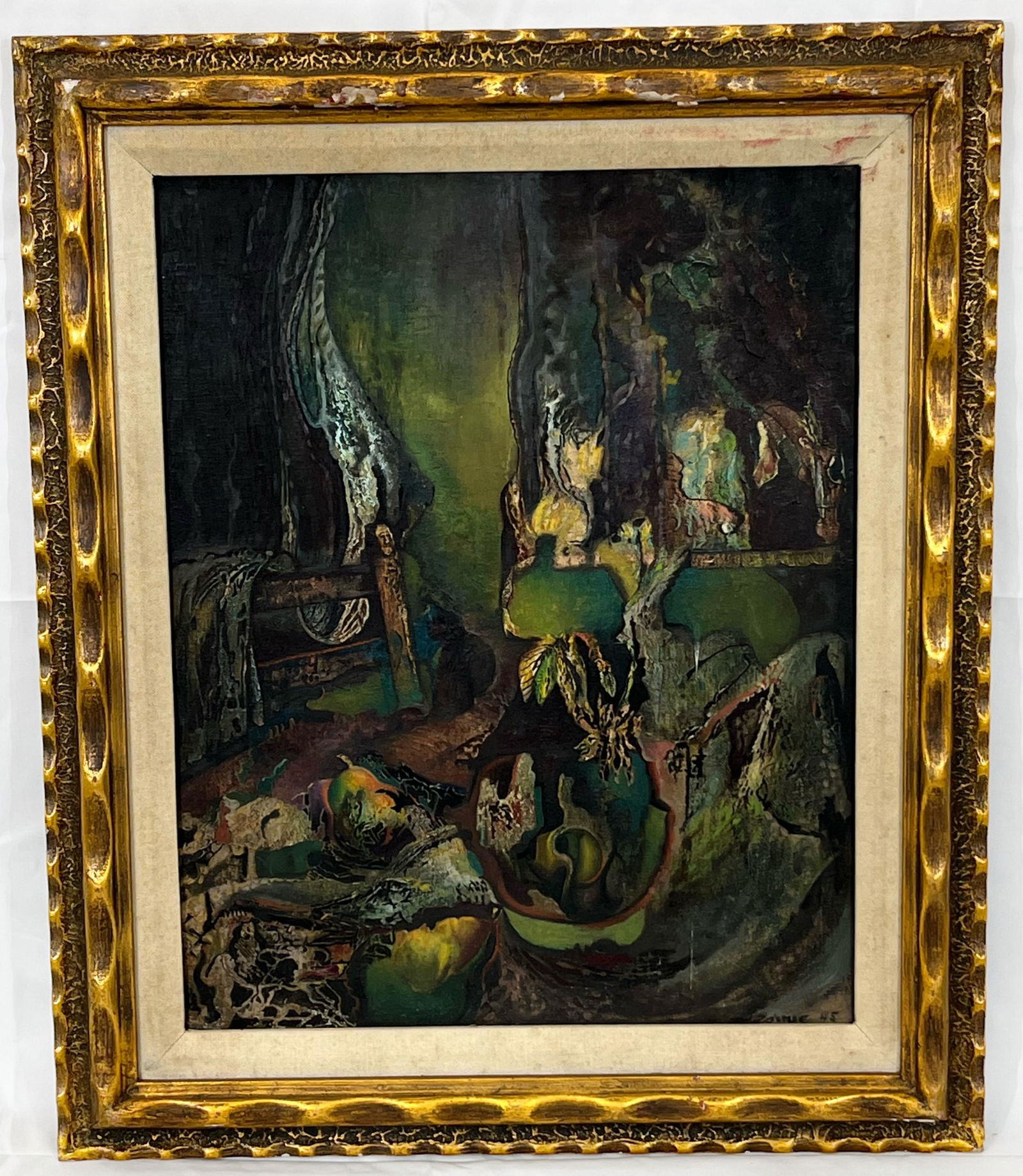 Surrealist Still Life, Oil on Board (1 of 5)