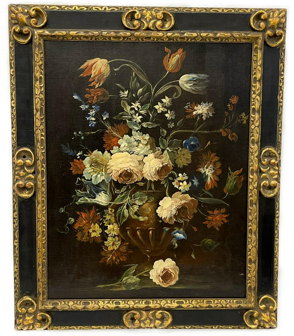 Reproduction Still Life Flowers Originally by Margarita Casse, Oil on Canvas (1 of 4)