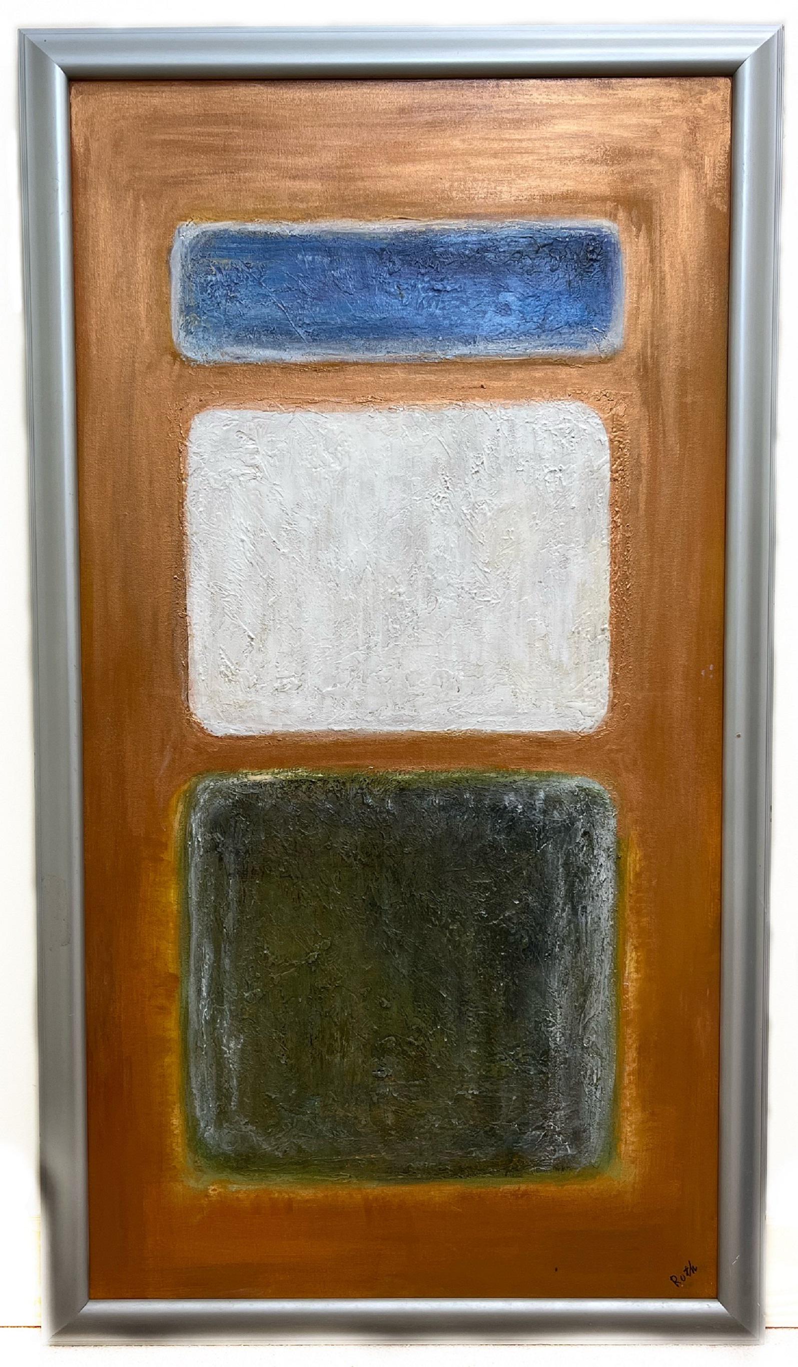 Abstract, Acrylic on Canvas, Signed Roth (1 of 4)