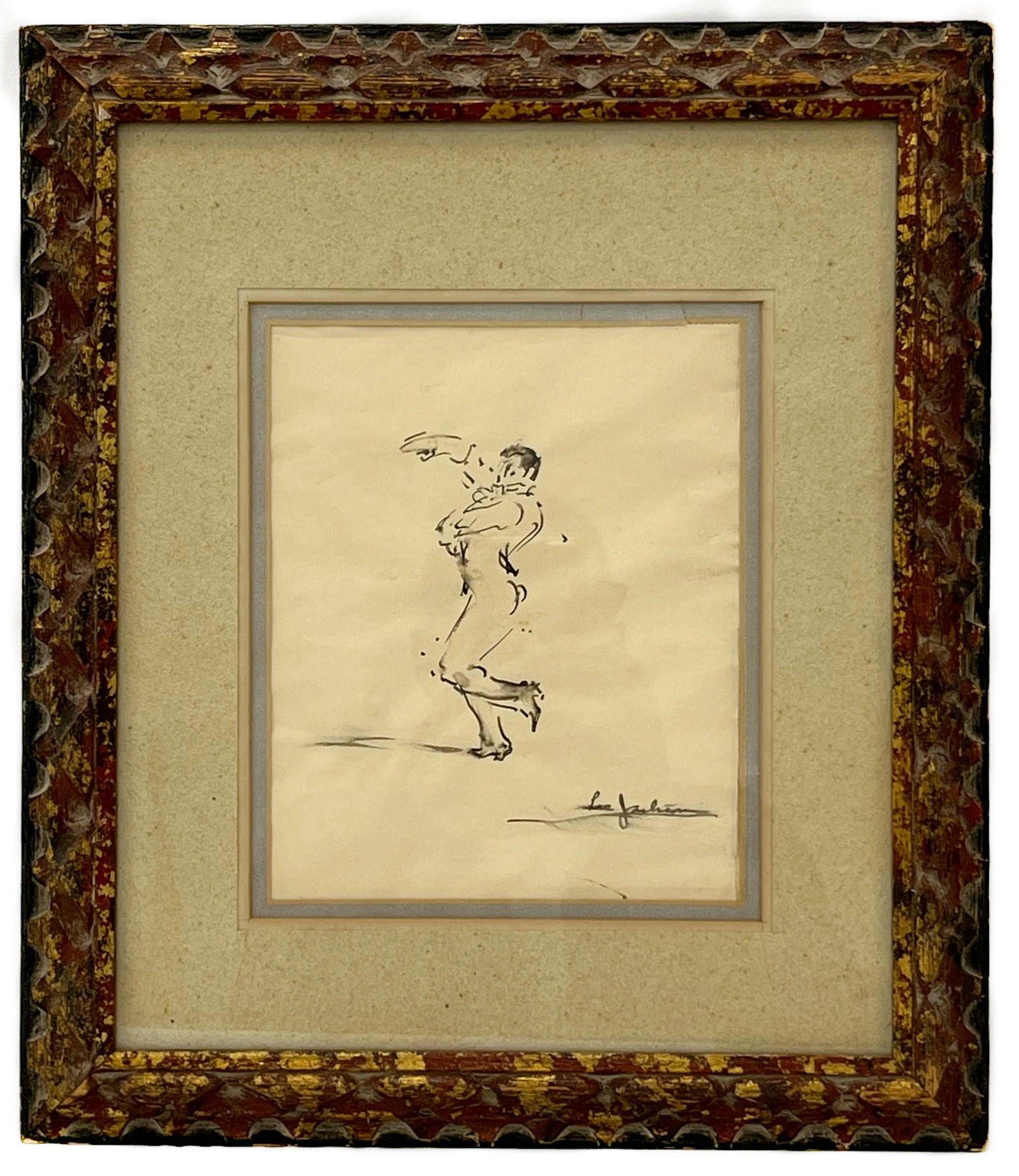 Lee Jackson (American, 1909-2002) “Flamenco Dancer”, Watercolor (1 of 5)