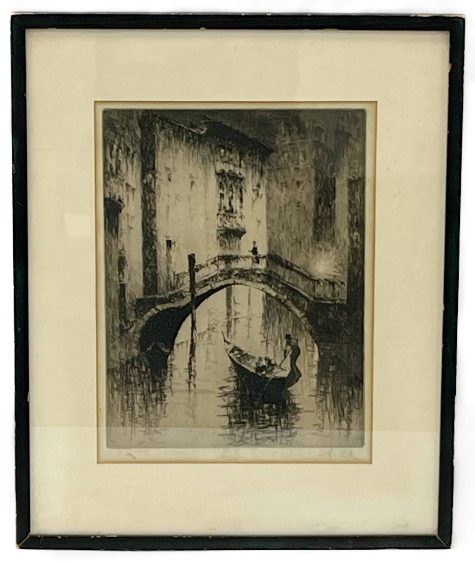 Engraving, Venice Scene (1157) on Mar 22, 2023 Ray's Premier Auction