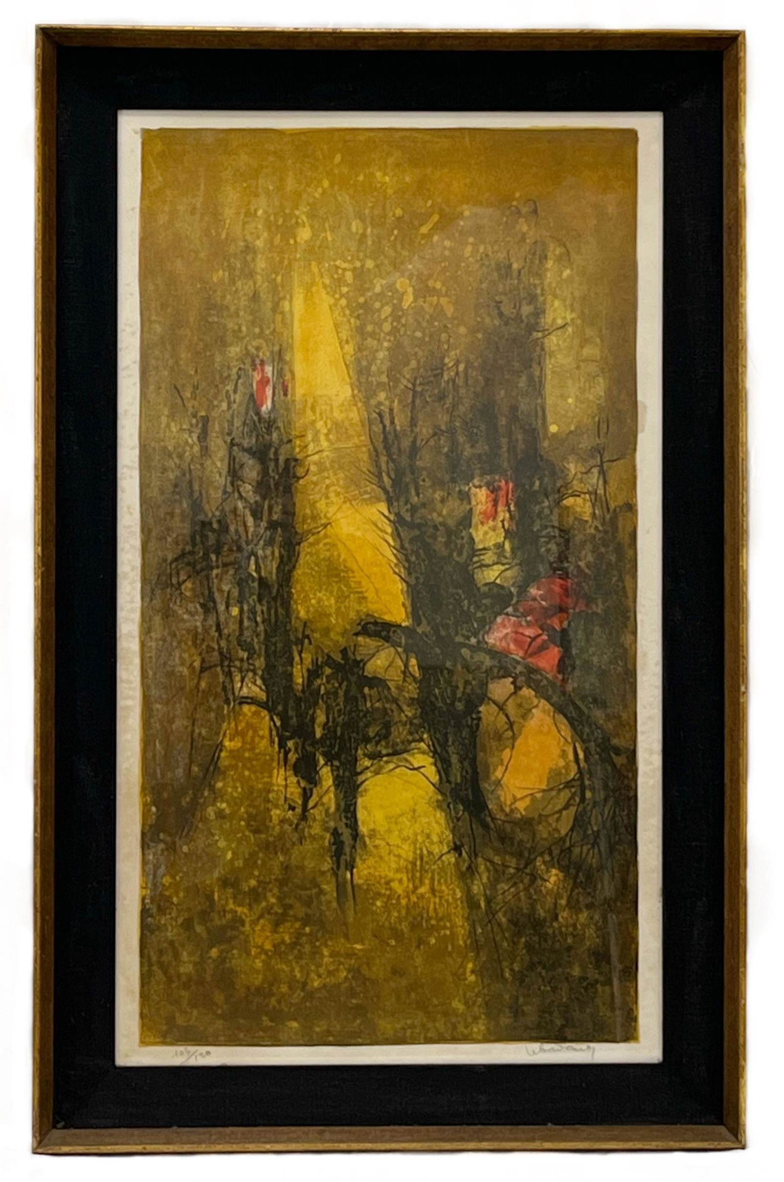 Hoi Lebadang (Vietnamese/French 1922 – 2015) Lithograph 103/120, Pencil Signed (1 of 8)