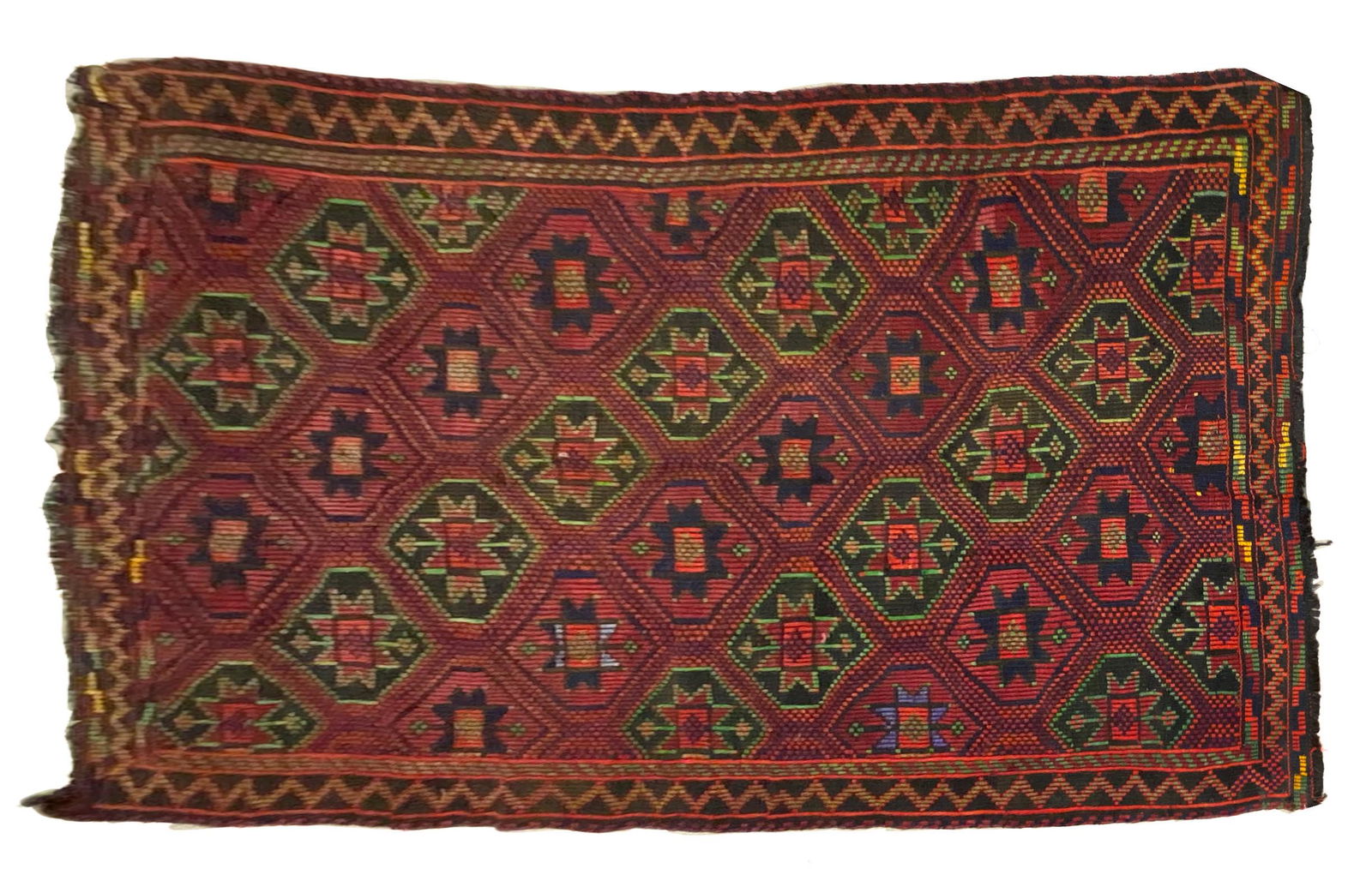 Vintage Handmade Soumak Area Rug (1 of 7)