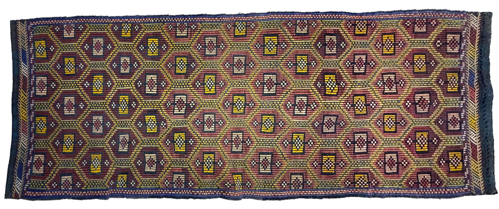 Vintage Handmade Soumak Runner (1 of 5)