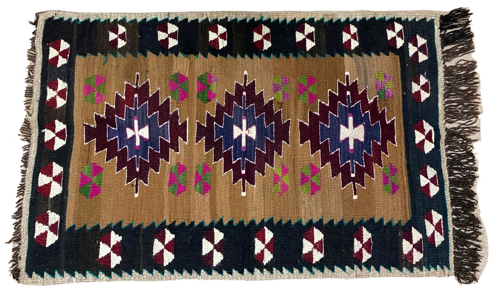 Vintage Handmade Turkish Kilim Prayer Rug (1 of 6)