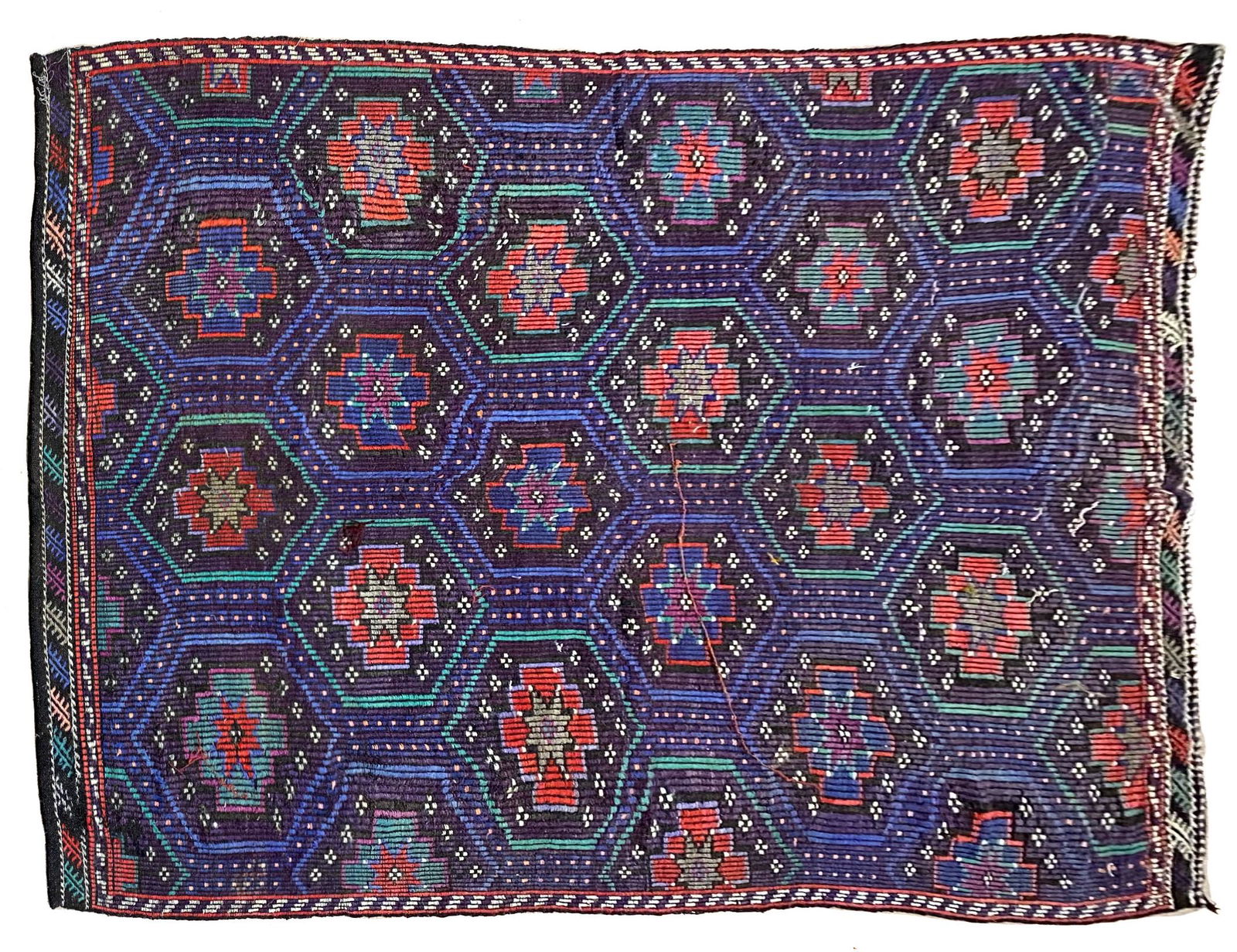 Vintage Handmade Soumak Area Rug (1 of 5)