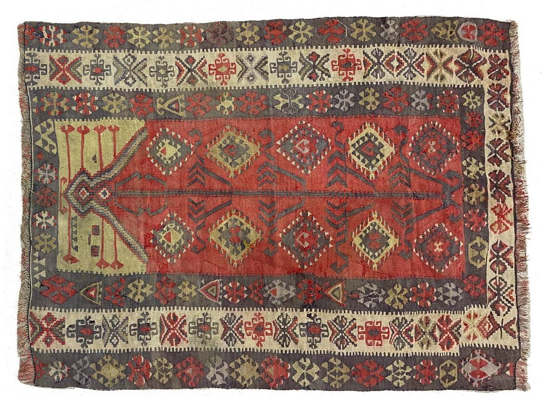 Vintage Handmade Kilim Prayer Rug (1 of 5)