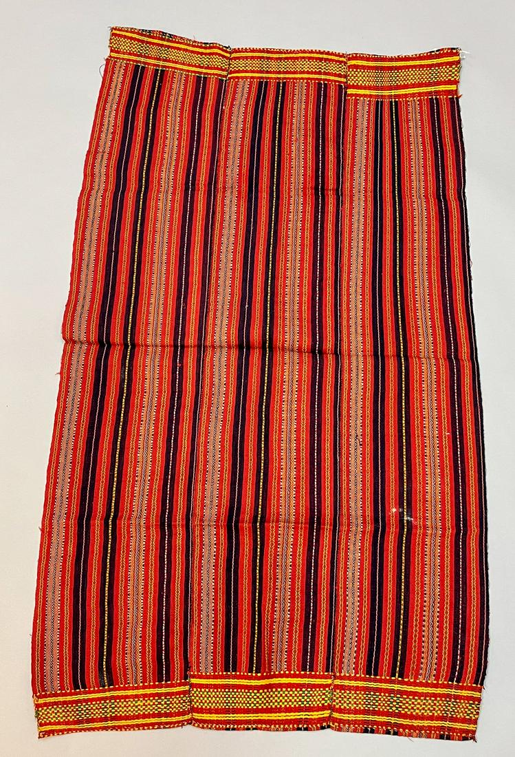 Possibly Kalinga Tribe, Philippines, Cotton Wrap Skirt (1 of 4)