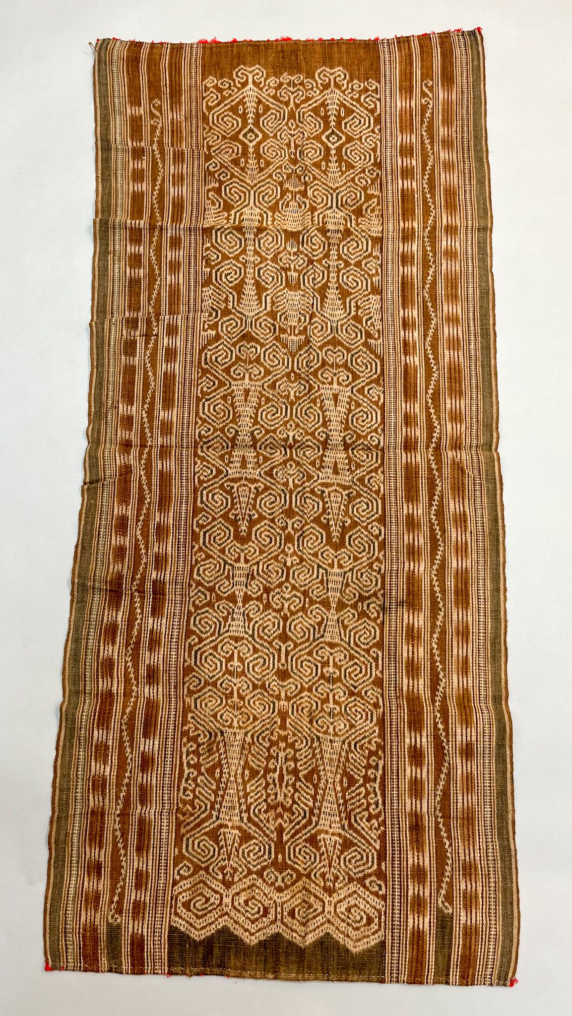 Jakarta, Indonesia, Vintage Woven Cotton Batik Textile (1 of 4)