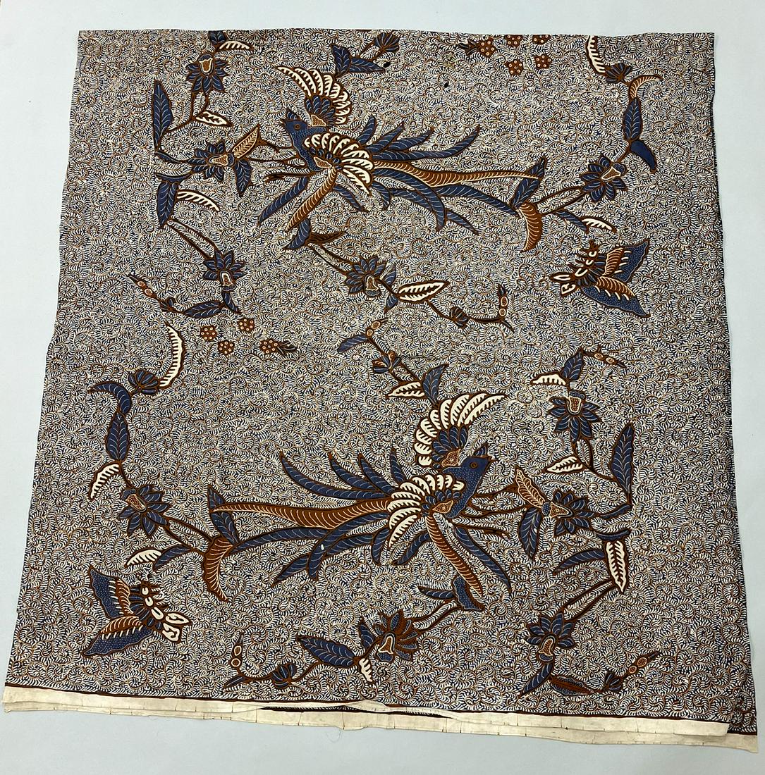 Java, Indonesia, Vintage Batik Cotton Textile (1 of 5)