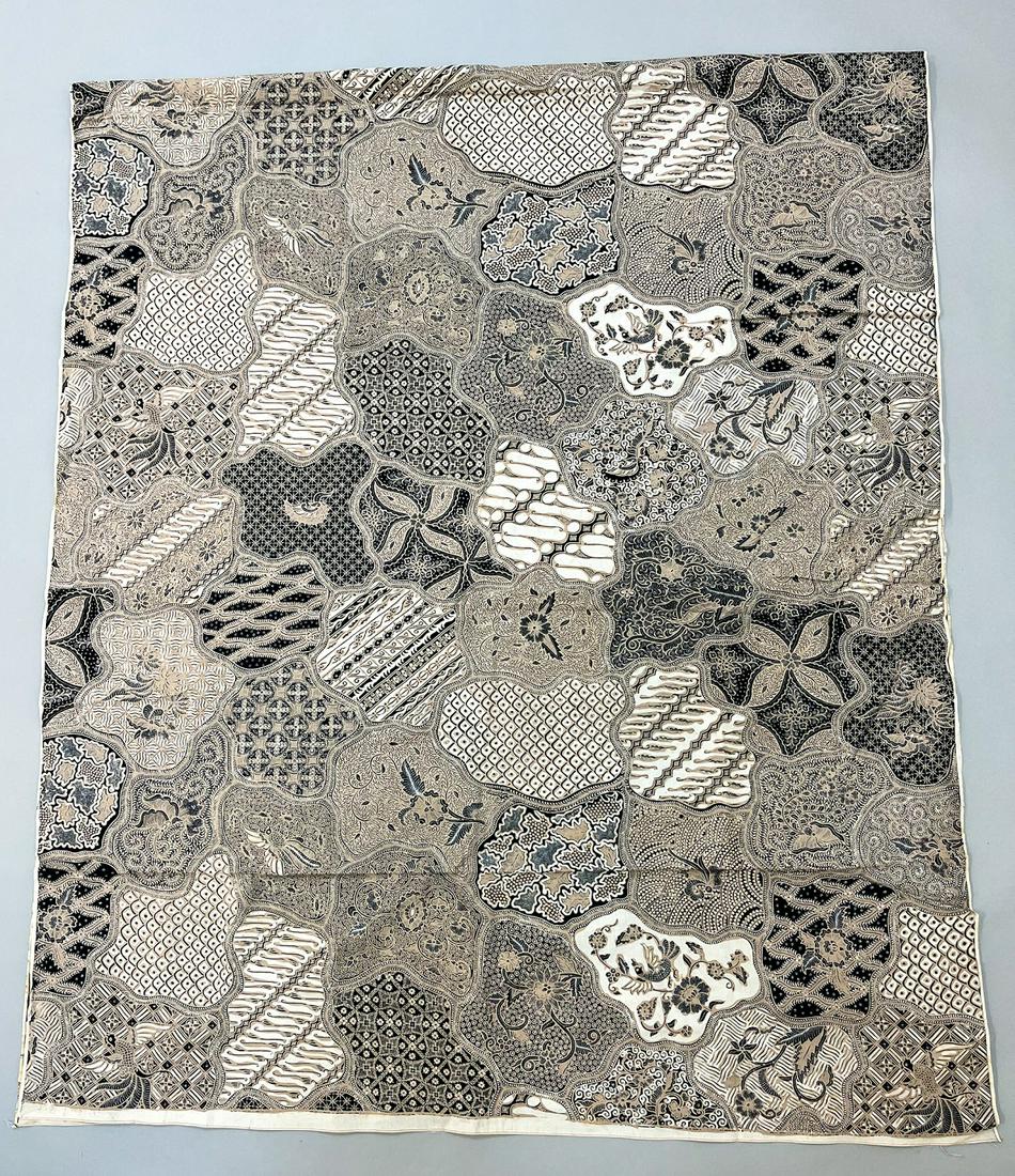 Java, Indonesia, Vintage Cotton Batik Textile (1 of 5)