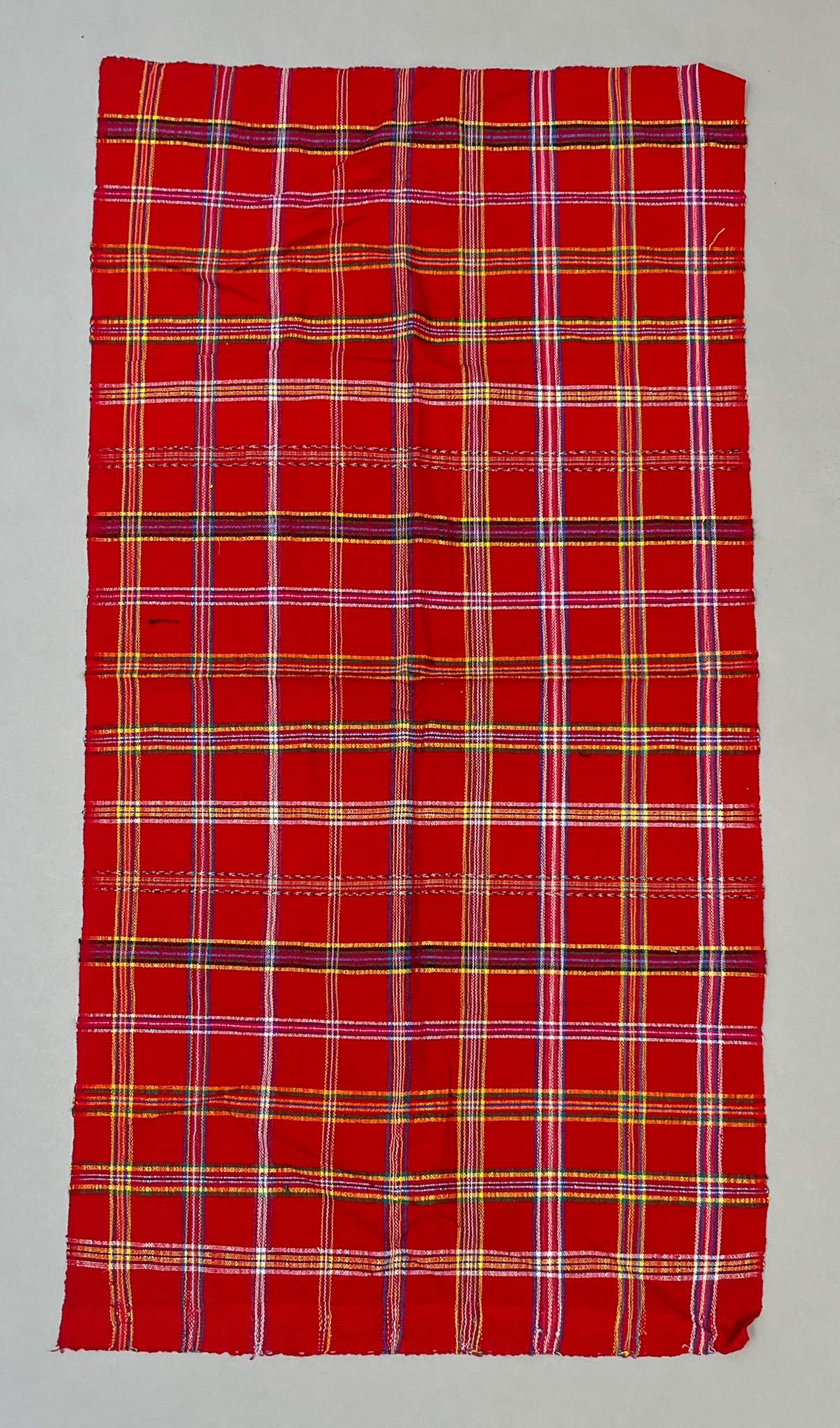 San Juan Comolapa, Departement of Chimaltenango, Guatemala, Vintage Woven Cotton Textile (1 of 2)