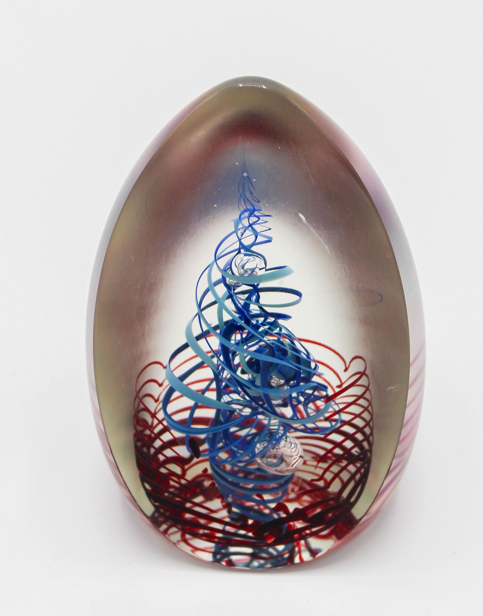 Henry Summa Art Glass Paperweight, Signed June 1993,  06/129 (1 of 7)
