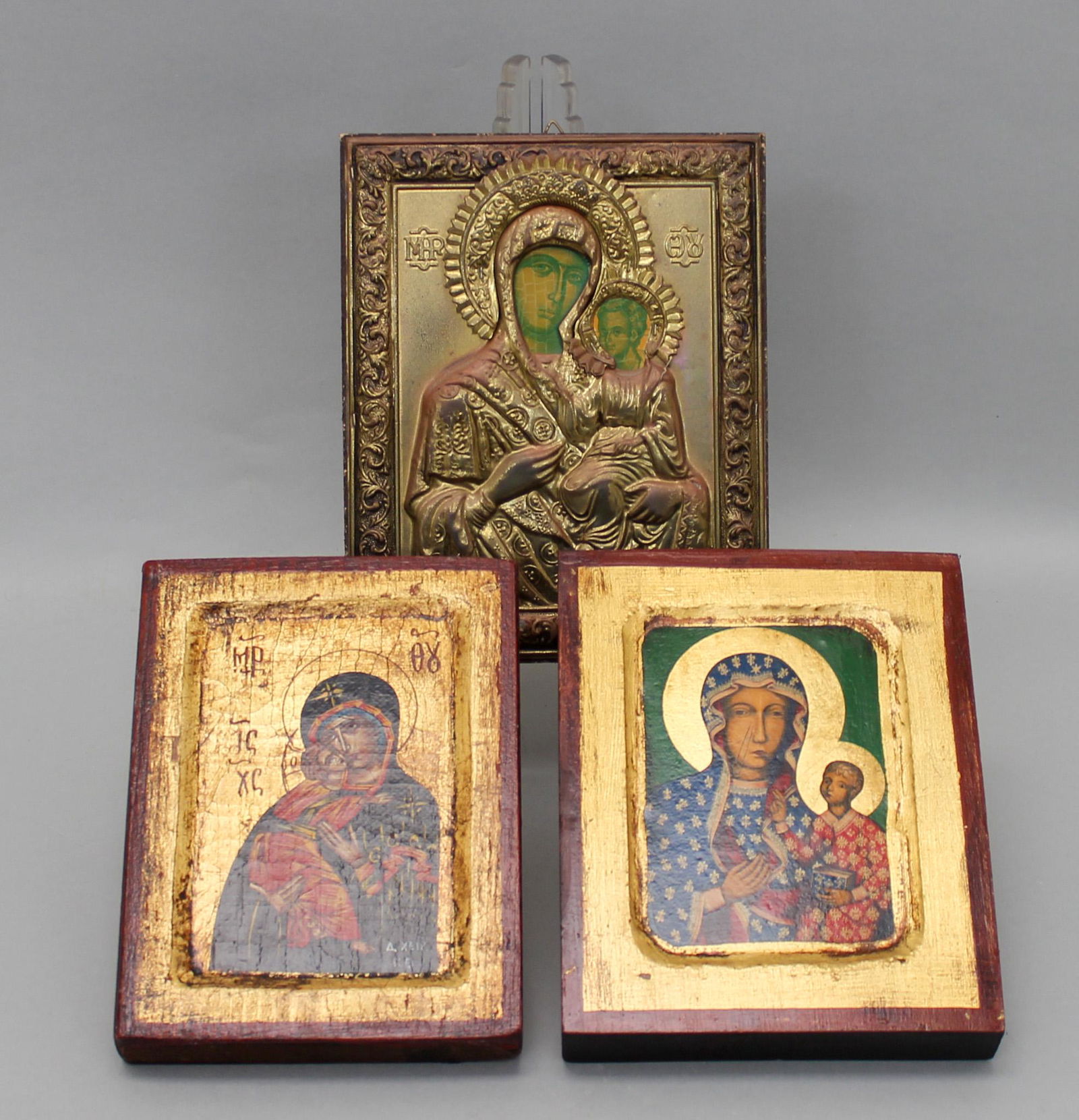 Group of (3) Reproduction Religious Icons (1 of 7)
