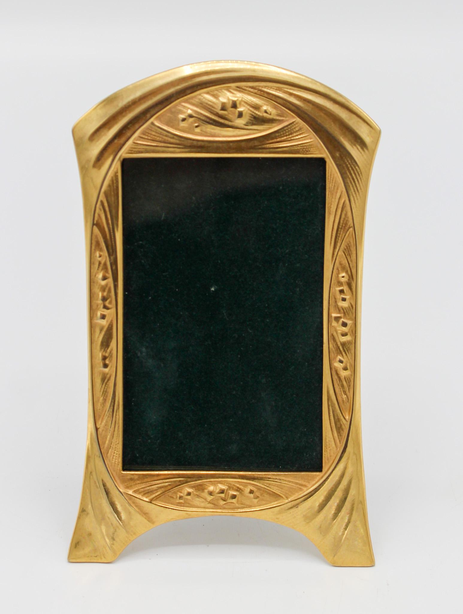 Art Nouveau Style Alias Fine Pewter Picture Frame (1 of 6)