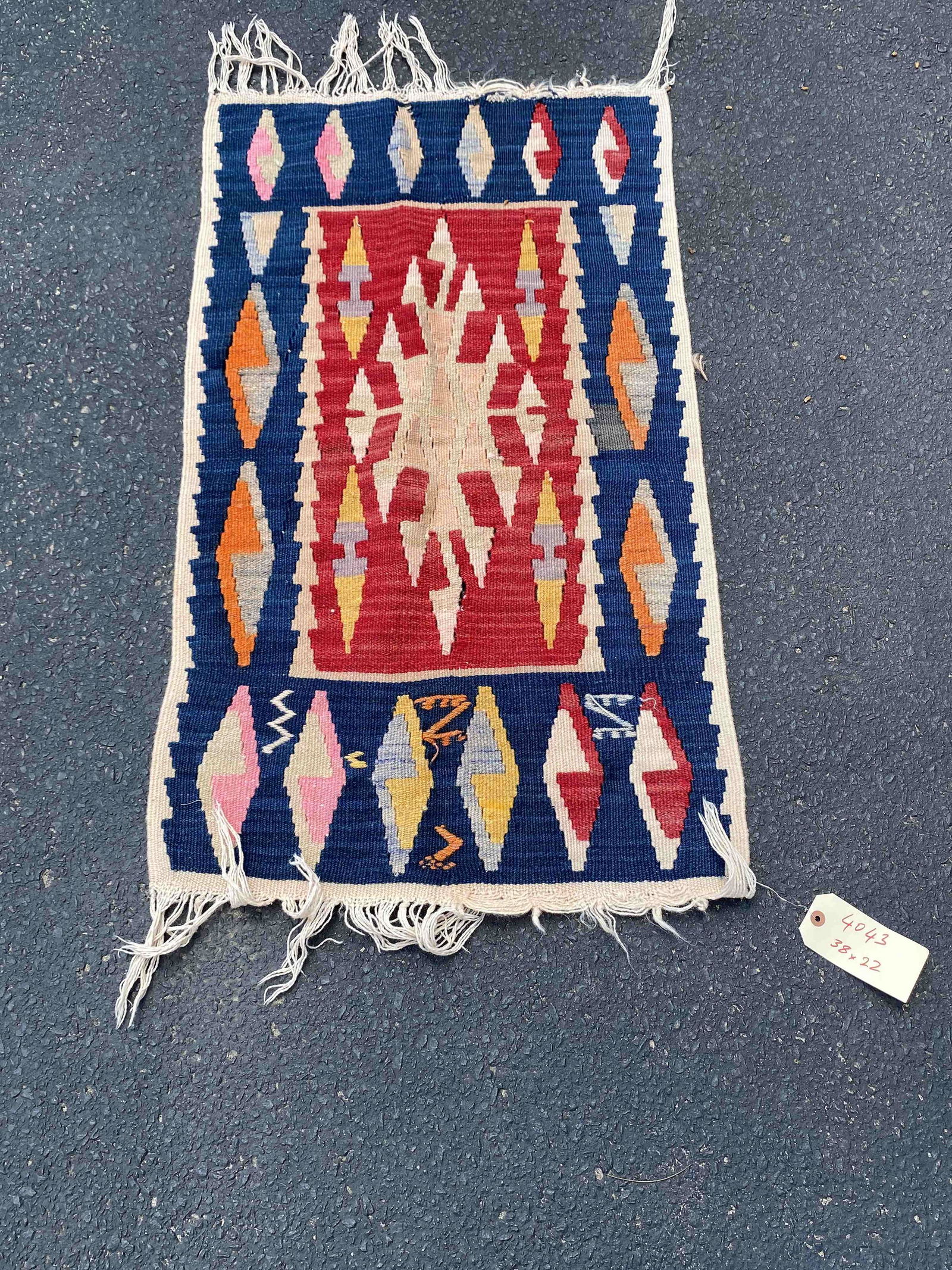 Vintage Handmade Prayer Rug (1 of 5)